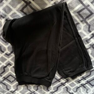 Time and Tru Sweat Pants, XXL, Black with Pockets